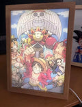 Cuadro LED One Piece – Tripulación Sombrero de Paja